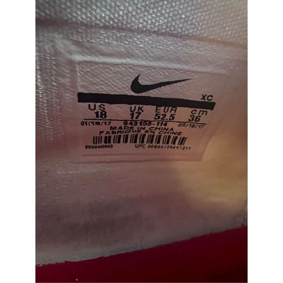 Nike White Red Lebron Soldier 11 TB Promo Size 18 - Picture 7 of 7